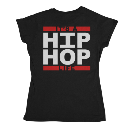 Vinyl + Women's Hip Hop Life T-shirt