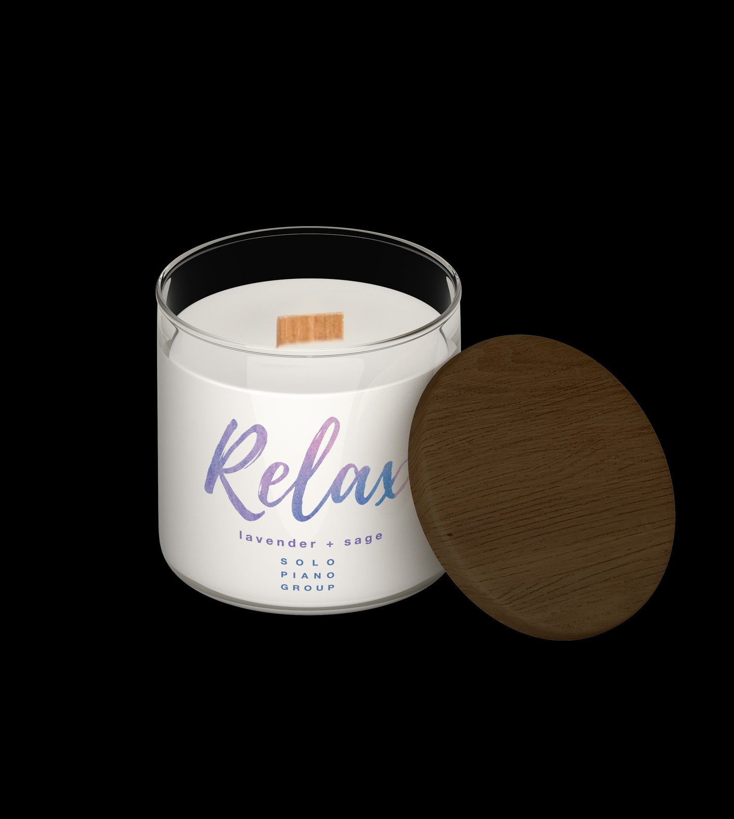 Relax Candle from Solo Piano Group