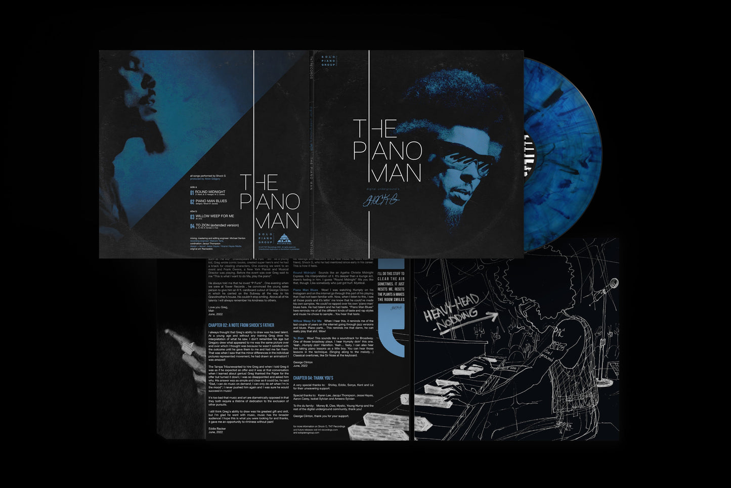 The Piano Man - Limited Edition Vinyl - BUNDLE ONLY